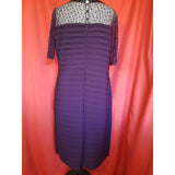 РRECIS Petite Purple Ocassion Dress Size 18