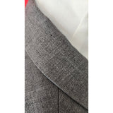 Whistles Women's Grey 100% Wool Blazer Size 14