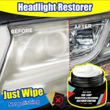 Car Headlight Restoration Polishing Kits Headlamp Scratch Remover Repair Cleaning Paste Remove Oxidation Headlight Polish Liquid
