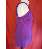 TED BAKER Women's Purple Top Size 4 / 14 UK