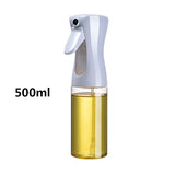 200/300/500ml Oil Spray Bottle BBQ Cooking Olive Oil Sprayer Plastic Baking Oil Spray Empty Bottle Vinegar Bottle Or  Oil brush