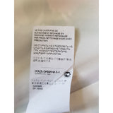 Dolce & Gabbana White Floral Print Skirt Size 40 IT 8 UK