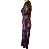 Bottega Veneta Purple Pure Wool Dress Size 38 IT / XS