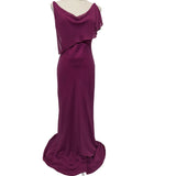 Gina Bacconi Purple Long Ocassion Dress, Size 10