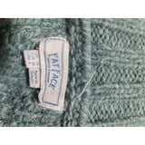 Fat Face Ladies Green Chunky Knit Jumper - Size UK 10