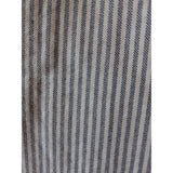 Taylor Stitch Men's Grey White Stripe Shirt Size S/38