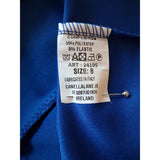 Canella Lane Womens Royal Blue Maxi Dress V-Neck Occasion Size UK 8