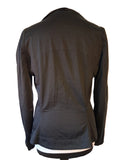 Vivienne Westwood Black Cotton Blazer Jacket Size 12