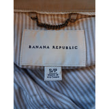 Banana Republic Womens Light Brown Trench Coat Size S