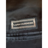 Canali Men's Black Wool Blazer Size 58