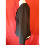 Debenhams Women's Black Embroidered Jacket Size 12