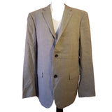 Theory Men's Grey 100% Wool Blazer Jacket Size 46R