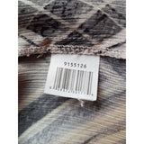 Vince Camuto Women's White Blue Black Blouse Size L