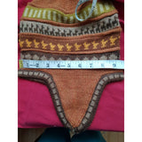 E.Yana Baby Alpaca Brown Knit Hat