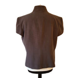 Roman Originals Brown Dress Blazer Suit, Size 20