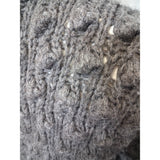 Stella McCartney Grey Knit Zip Cardigan with Pockets Size 36 / S