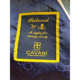 House of Cavani Men's Light Blue 3 Piece Wool Blend Suit Size UK 34R EU 44R.