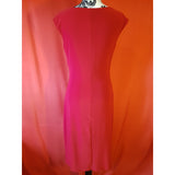 Lauren Ralph Lauren Burgundy Ocassion Dress Size 8
