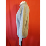Campbell's of Beauly Green Wool Zip Jumper Size 40 / XS