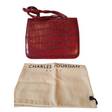 Charles Jourdan Burgundy  Handbag