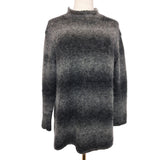 Monsoon Black Grey Stripe Knit Long Jumper Size L