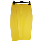 L.K.Bennett Bright Yellow Skirt with Pockets Size 12