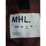 MHL. Margaret Howell Womens Brown Cotton Shirt Size S