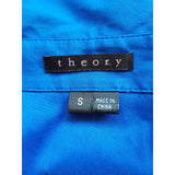 Theory Women's Navy Shirt Size S