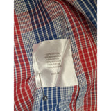 GANT Georgica Poplin 100% Cotton Long Sleeve Checked Button Down Shirt Size L