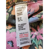 Nobody's Child Floral Print Long Dress Size 18