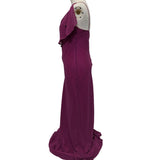 Gina Bacconi Purple Long Ocassion Dress, Size 10