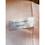 Berkertex Pale Pink Floral Beaded Long Dress Size 16