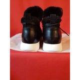 UGG Women's Black Leather Ankle Boots Size 5 / 37