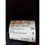 Canali Men's Black Wool Blazer Size 58