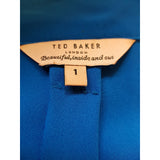 Ted Baker Navy Belted Jumpsuit, Size 1 / 8