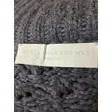 Stella McCartney Grey Knit Zip Cardigan with Pockets Size 36 / S