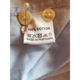 William Grabtree & Sons Men's Sky Blue Poplin Shirt Size 15 1/2