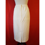 Condici Set White Embroidered Skirt Suit Size 12