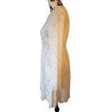 Jovonna Premier White Tulle Dress Size UK 8
