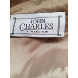 John Charles Light Brown Maxi Dress Size 10 UK 36 EU