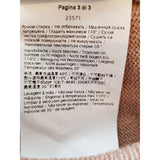 Valentino Nude Crocheted Knit Wool Cotton Jumper Size XS