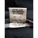J Brand / Hussein Chalayan Jeans Skinny Black Drainpipe  Size W25 L34.