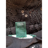 Lauren Ralph Lauren Black Sequin Tulle Shift Dress Size 6 / S.