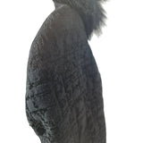 REISS Ladies Camo Print Parka / Coat with Faux Fur Size 6