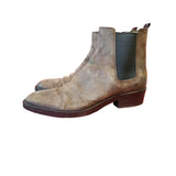 Buttero Brown Suede Ankle Men's Boots Size 41 IT