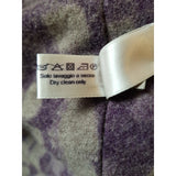 Bottega Veneta Purple Pure Wool Dress Size 38 IT / XS