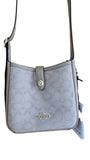 COACH Mollie Bucket Bag In Signature Canvas Shoulder Crossbody Taupe Gold, Bag