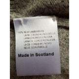 Campbell's of Beauly Green Wool Zip Jumper Size 40 / XS