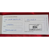 Montblanc Meisterstück White Solitaire Red Gold plated Classique Rollerball