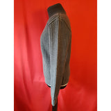 Eleventy Men's Green Roll Neck Knit 100% Wool Jumper Size S